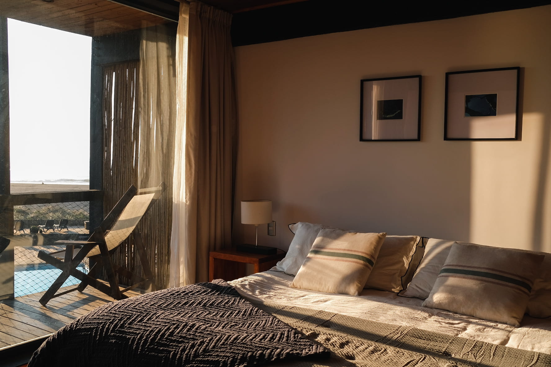 Suite con terraza y vista al Pacífico