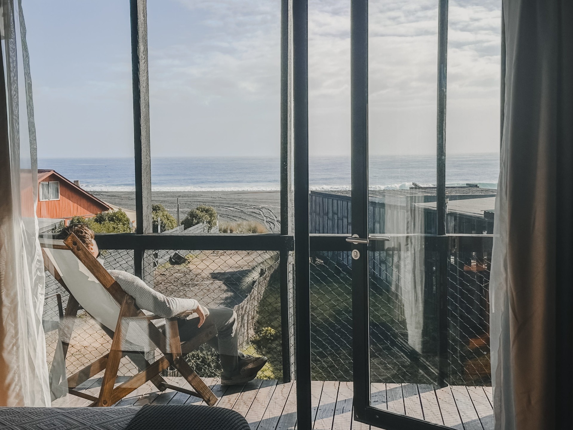 Vista al mar desde la terraza